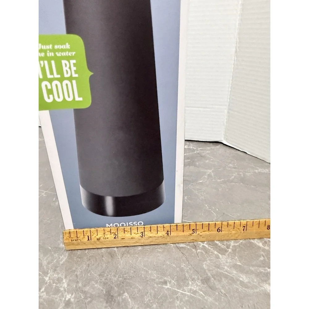 Magisso Cooling Ceramics Wine Cooler By Simon Stevens-Self Cooling Ceramic-Black